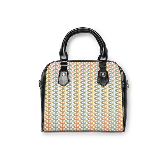 TONY G Shoulder Handbag, adorned with the TG Logo Vintage #1 Monogram Pattern