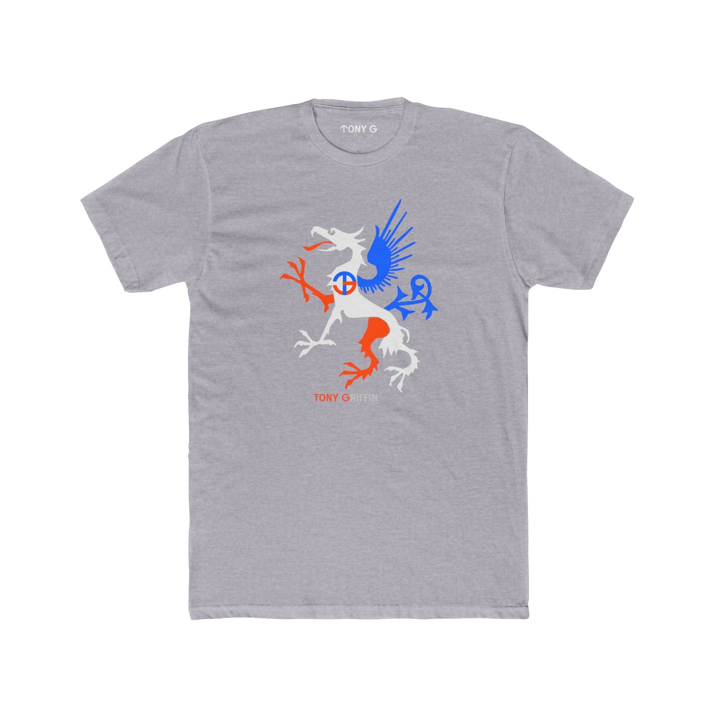 TONY Griffin Men's Cotton Crew Tee, featuring the TONY Griffin design