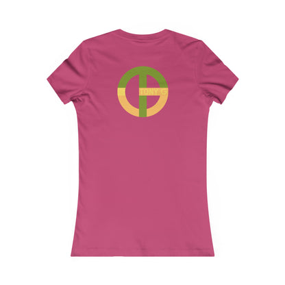 TONY Gerbera(#7 of 12) Women's Favorite Tee, adorned with the TONY Gerbera #7 design