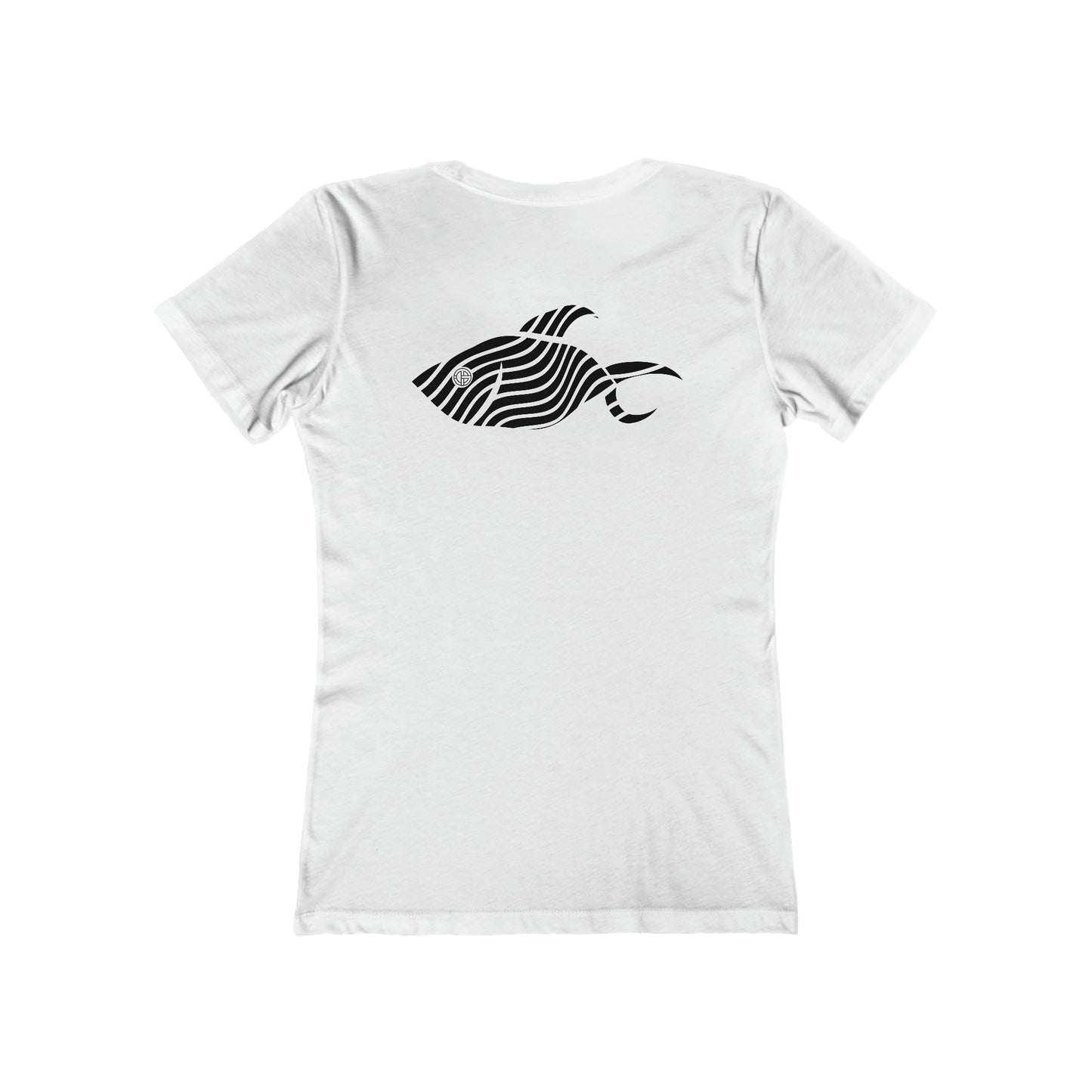 TONY Goldfish Women's Feminine Cut Classic Boyfriend Tee, featuring the TONY Goldfish designs
