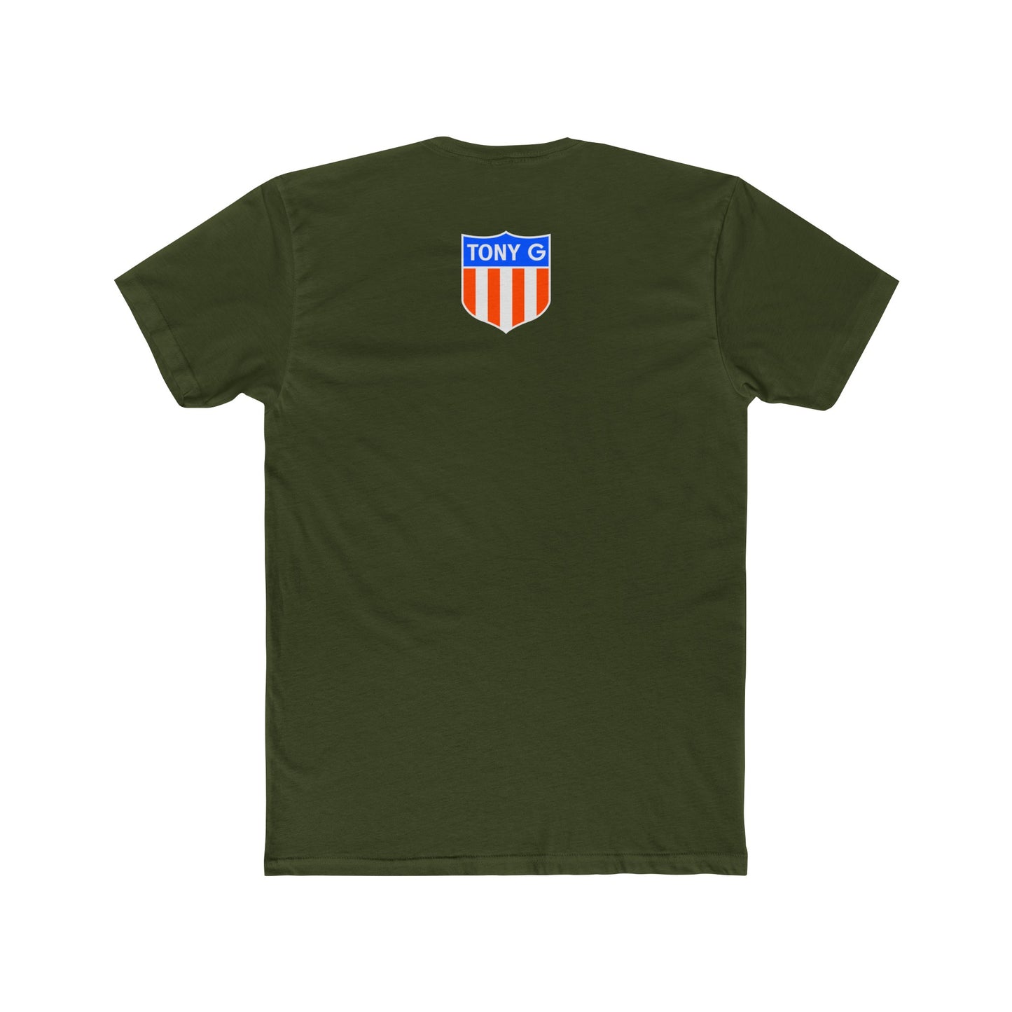 TONY Gymnastics Men's Cotton Crew Tee, featuring the TONY Gymnastics design