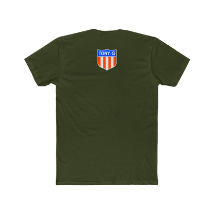 TONY Gymnastics Men's Cotton Crew Tee, featuring the TONY Gymnastics design