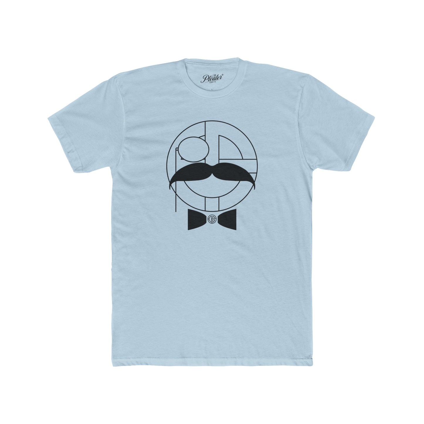 Mr. Pleater By TONY G Men's Cotton Crew Tee, featuring the Mr. Pleater Logo