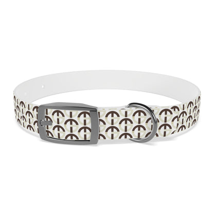 TONY G Dog Collar, featuring the TG Logo #2 Monogram Pattern