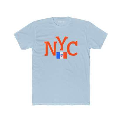 TONY G Men's Cotton Crew Tee, featuring the TONY G NYC design