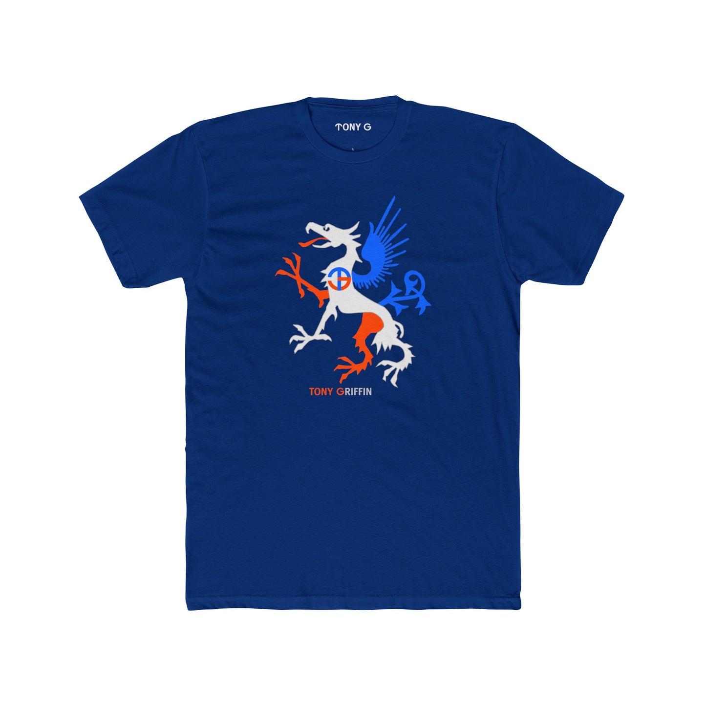 TONY Griffin Men's Cotton Crew Tee, featuring the TONY Griffin design