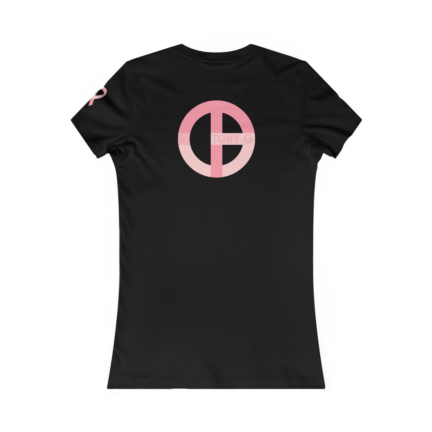 TONY Gerbera BCA Women's Favorite Tee, featuring the TONY Gerbera BCA design on the front