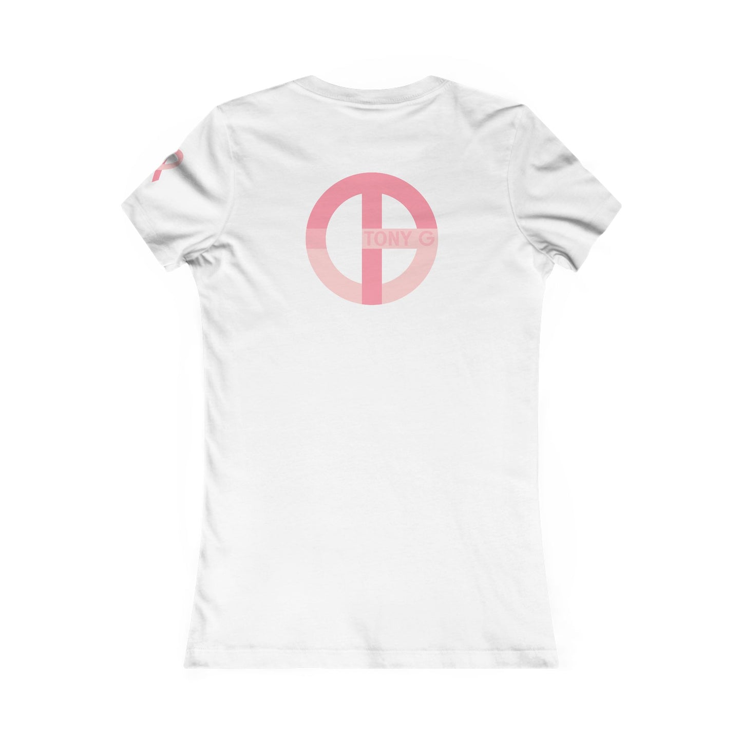 TONY Gerbera BCA Women's Favorite Tee, featuring the TONY Gerbera BCA design on the front