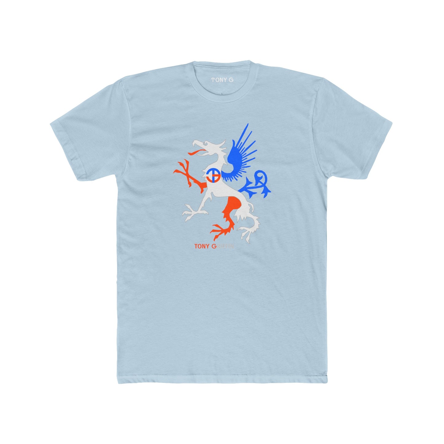 TONY Griffin Men's Cotton Crew Tee, featuring the TONY Griffin design