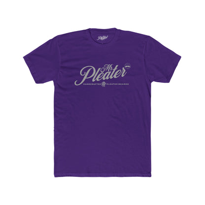 Mr. Pleater By TONY G Men's Cotton Crew Tee, featuring the Mr. Pleater Handcrafted Pleater Board 3 design