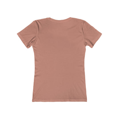 TONY G Women's Feminine Cut Classic Boyfriend Tee, featuring the TONY G Tiger 2 design
