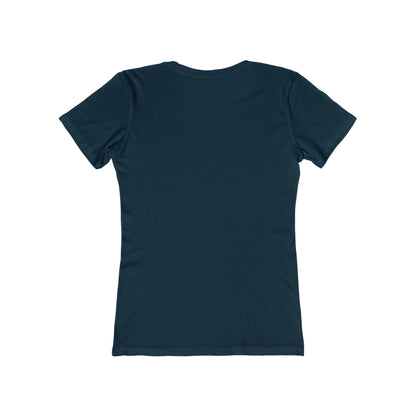 TONY G Women's Feminine Cut Classic Boyfriend Tee, featuring the TONY G Tiger 2 design