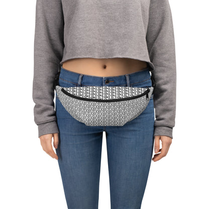 TONY G Fanny Pack, adorned with the TONY G Logo & TG Logo Outline Monogram Pattern