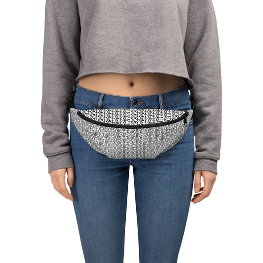 TONY G Fanny Pack, adorned with the TONY G Logo & TG Logo Outline Monogram Pattern