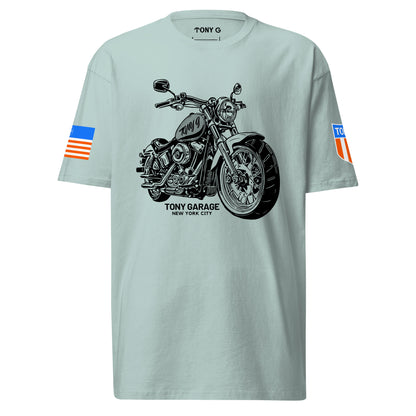 TONY Garage 4 Men's Heavyweight Cotton Tee, featuring the TONY Garage 4 design