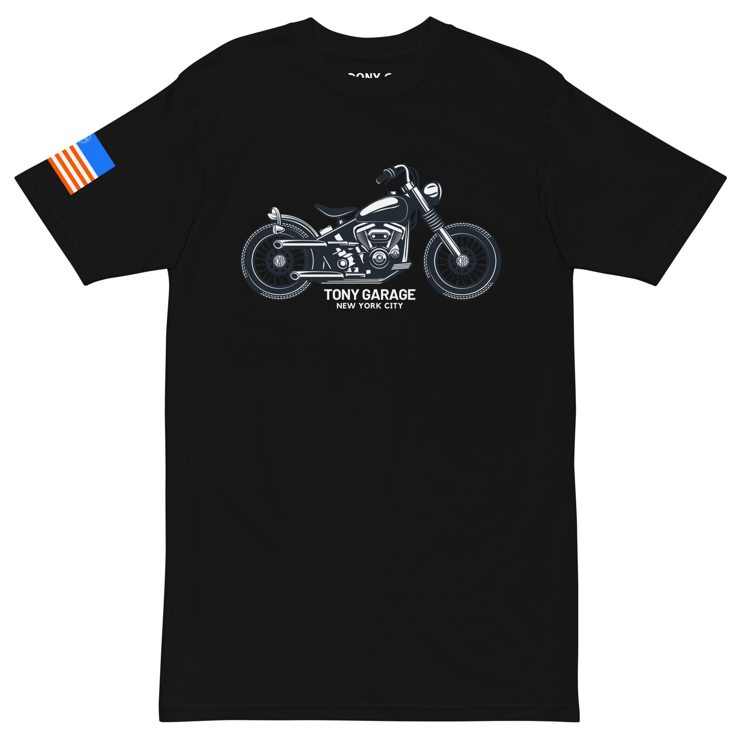 TONY Garage 2 Men's Heavyweight Cotton Tee, featuring the TONY Garage 2 design