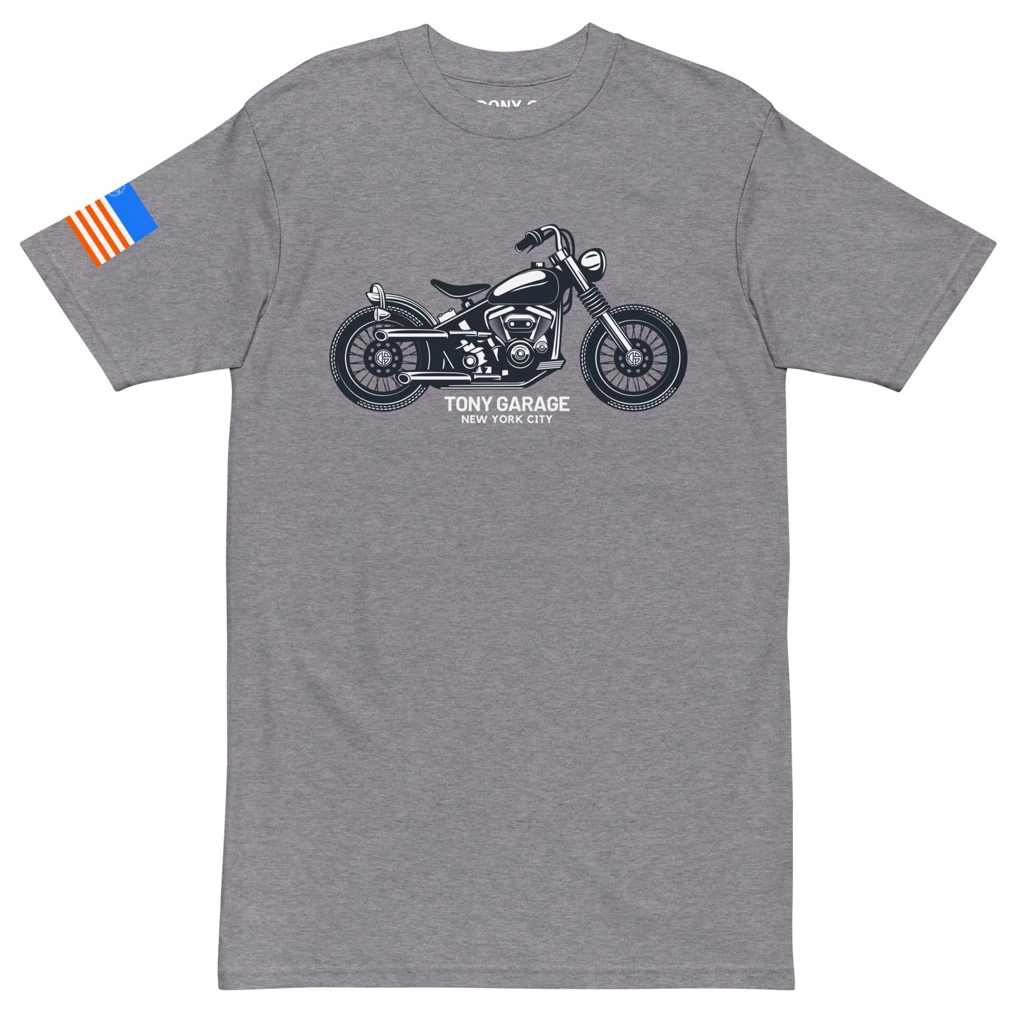 TONY Garage 2 Men's Heavyweight Cotton Tee, featuring the TONY Garage 2 design