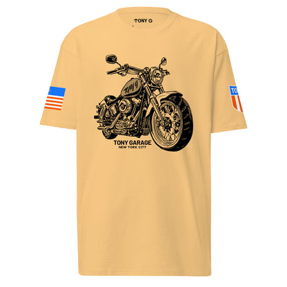 TONY Garage 4 Men's Heavyweight Cotton Tee, featuring the TONY Garage 4 design
