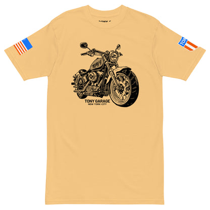 TONY Garage 4 Men's Heavyweight Cotton Tee, featuring the TONY Garage 4 design
