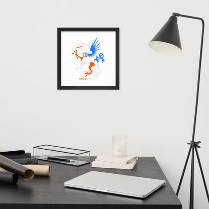 TONY Griffin Framed Poster Wall Art