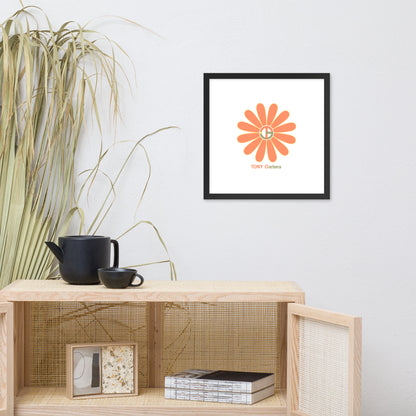 TONY Gerbera #1 Framed Poster Wall Art