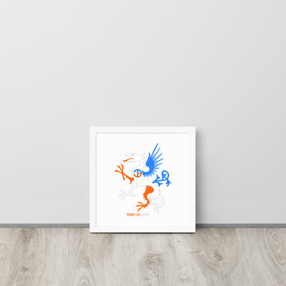 TONY Griffin Framed Poster Wall Art